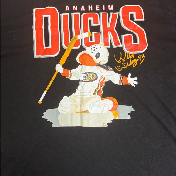 Anaheim Ducks Black T-Shirt - Picture 2 of 4